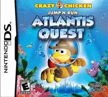 Crazy Chicken Jump'n Run - Atlantis Quest (USA) (En,Fr,De,Es,It)-Nintendo DS